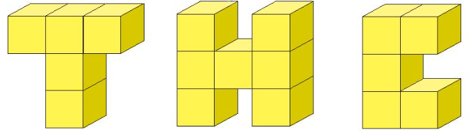 Bài tập khối lập phương lớp 1